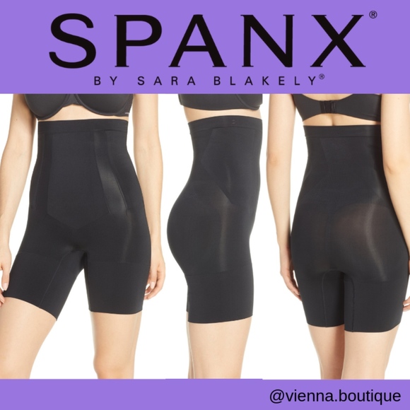 spanx oncore high waisted mid thigh